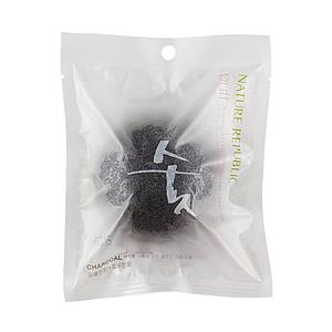 BEAUTY TOOL NATURAL JELLY CLEANSING PUFF-CHARCOAL