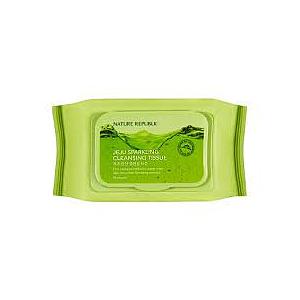 JEJU SPARKLING CLEANSING TISSUE 50 SHEETS