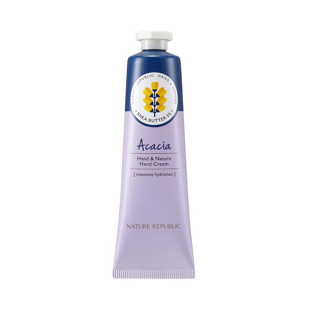 HAND &amp; NATURE ACACIA HAND CREAM 30ML