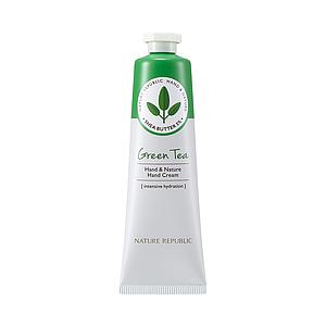 HAND & NATURE GREEN TEA HAND CREAM 30ML