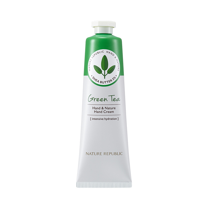 HAND &amp; NATURE GREEN TEA HAND CREAM 30ML
