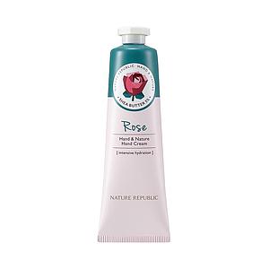 HAND & NATURE ROSE HAND CREAM 30ML