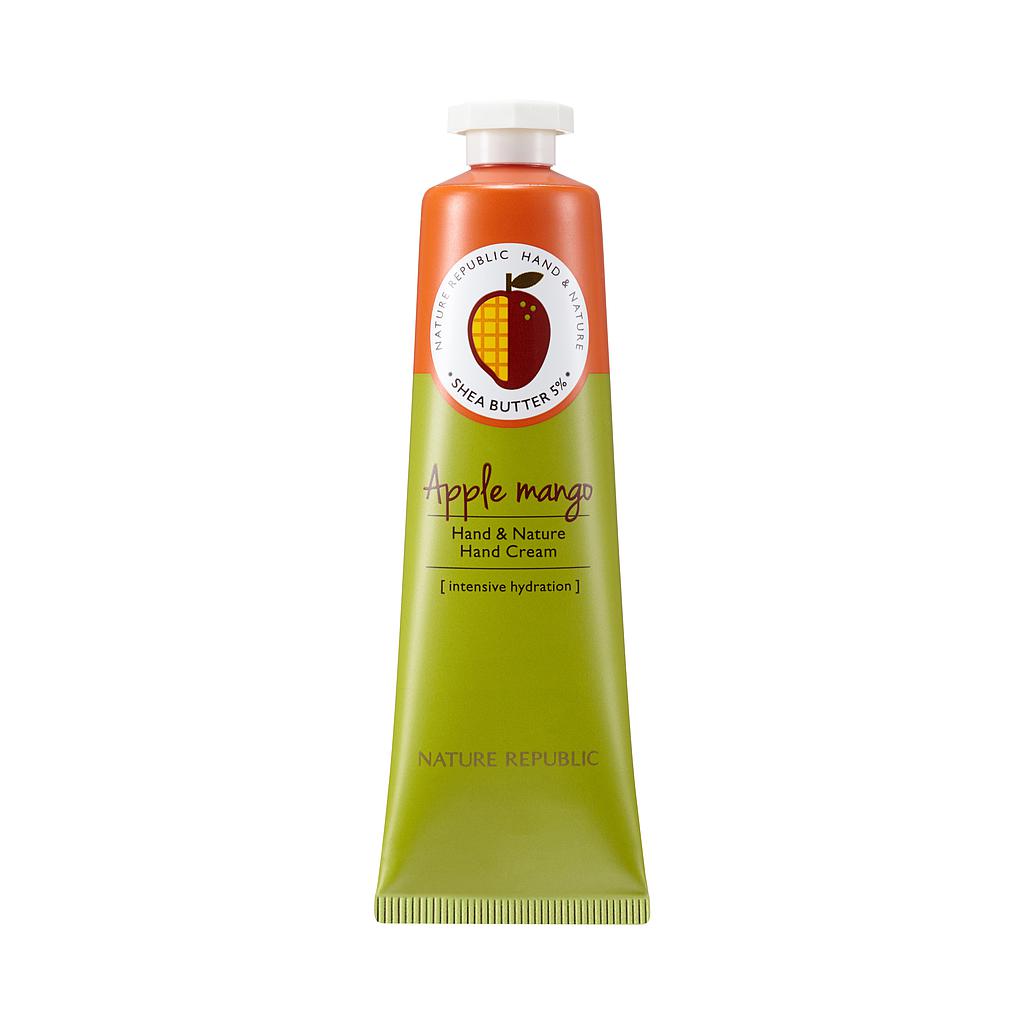 HAND &amp; NATURE APPLE MANGO HAND CREAM 30ML