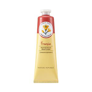 HAND & NATURE FREESIA HAND CREAM 30ML