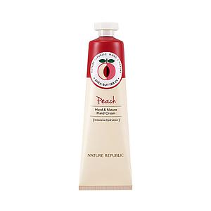 HAND & NATURE PEACH HAND CREAM 100ML
