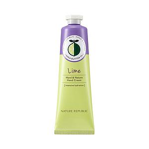HAND & NATURE LIME HAND CREAM 30ML