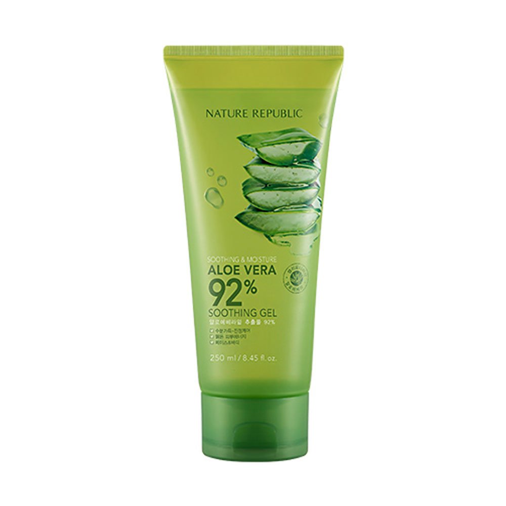 SOOTHING &amp; MOISTURE ALOE VERA 92% SOOTHING GEL(TUBE)  250ML